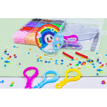 Kit de contas de fusíveis para artesanato infantil Arte